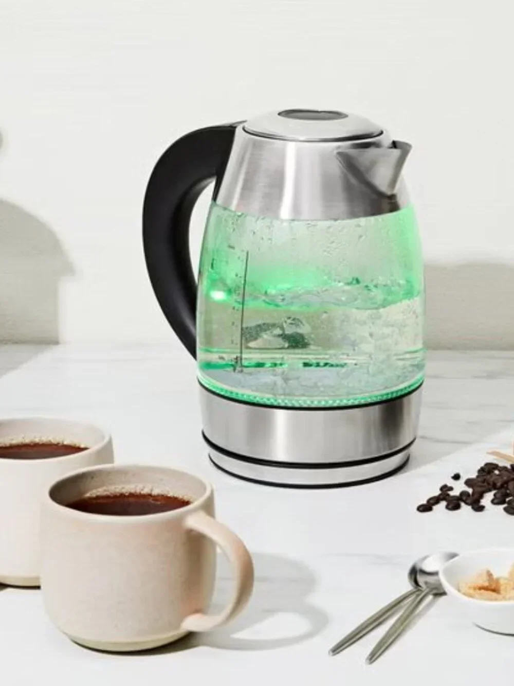 Chefman Custom Temp 7 Cup Digital Electric Kettle Tea Infuser 7 Presets 1500W